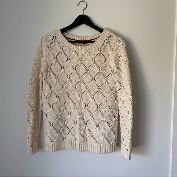 Tommy Hilfiger Sweaters - Tommy Hilfiger Cable Knit Sweater cream